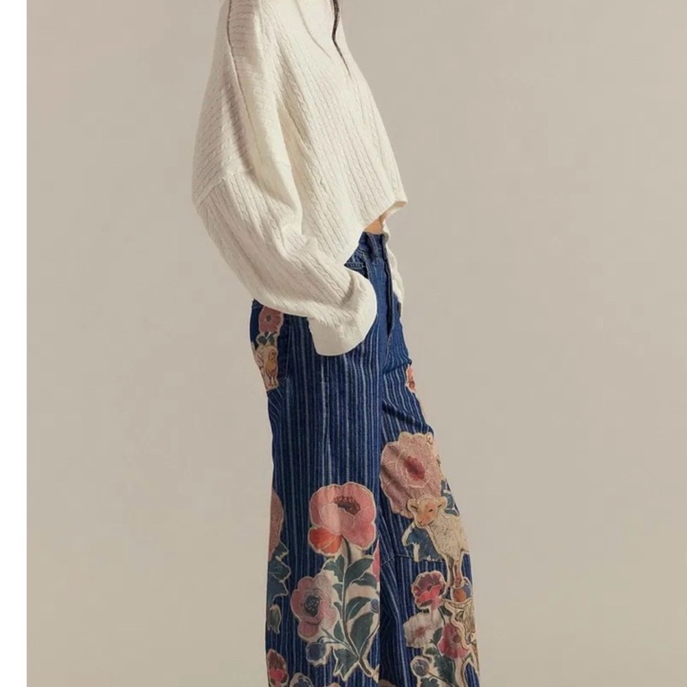 Free People We The Free Farm To Peach jeans - Picture 3 of 7